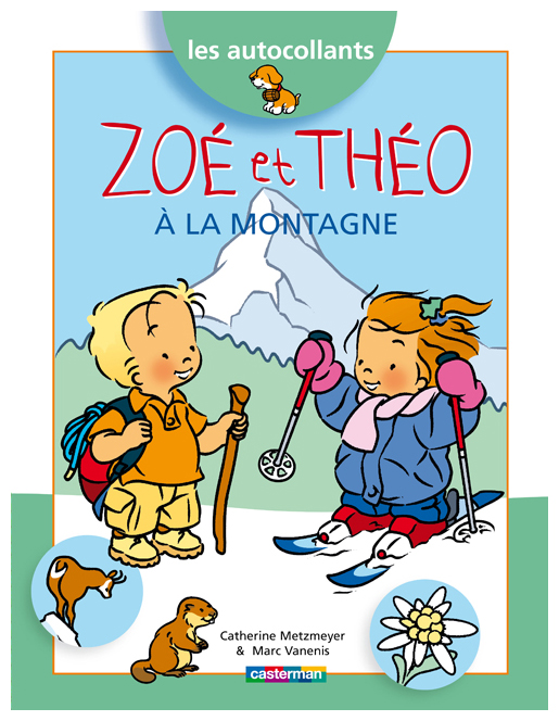 Zoé et Théo à la montagne