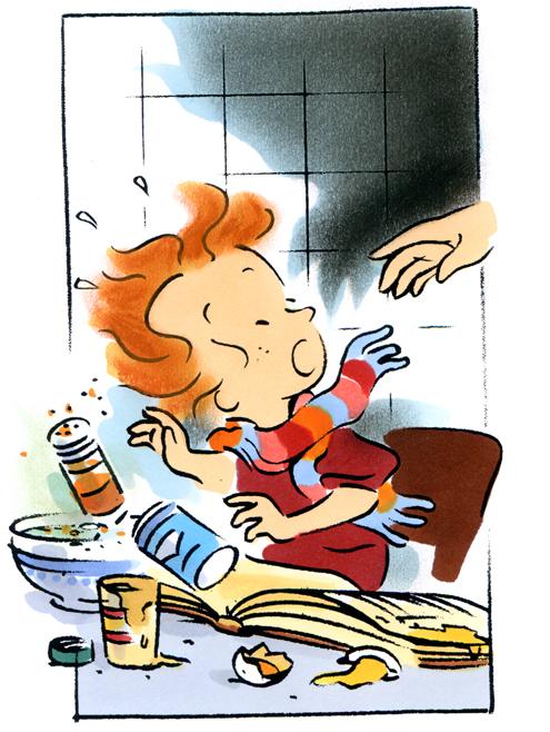 illustration jeunesse-mini-récit Edgar