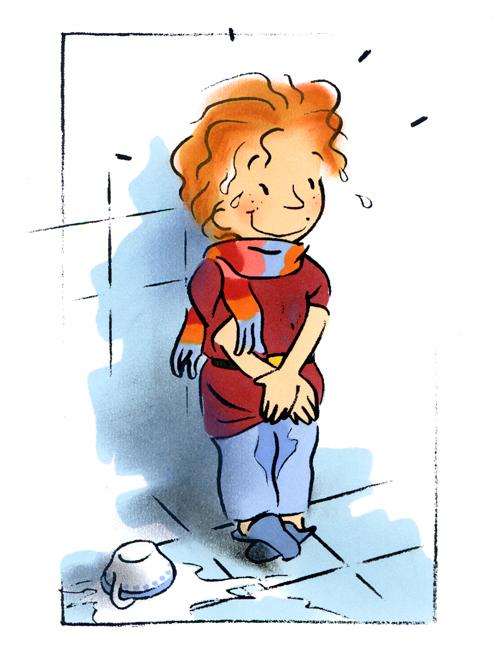 Les aventures d'Edgar, chevalier-illustration jeunesse