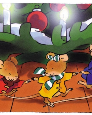 Illustration jeunesse-Noël de miel et caramel