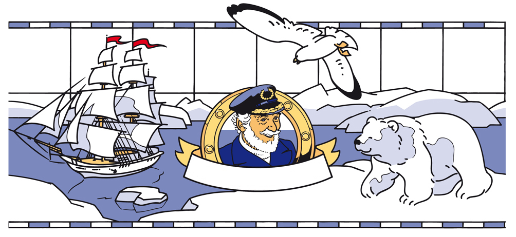 illustration jeunesse-Logo Captain Iglo