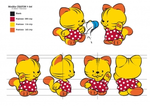 illustration jeunesse-Model sheets