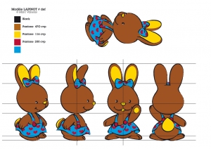 illustration jeunesse-Model sheets